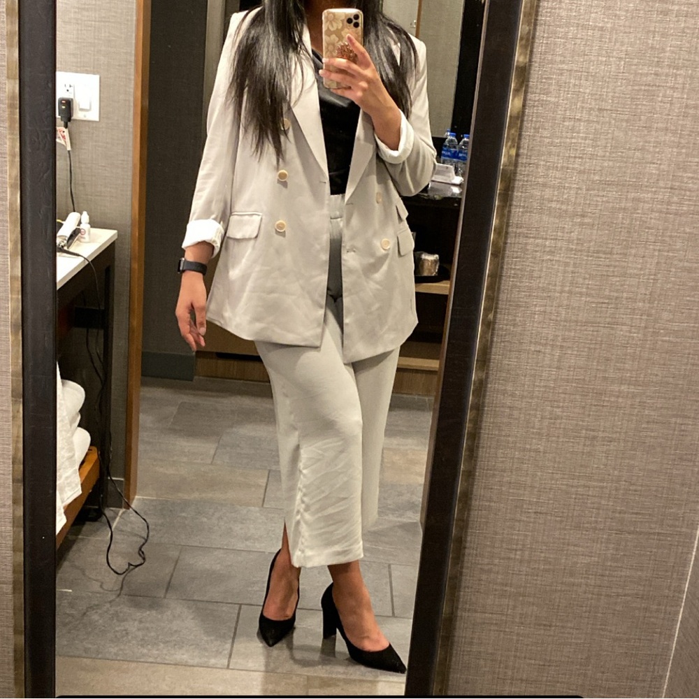 Sage green blazer